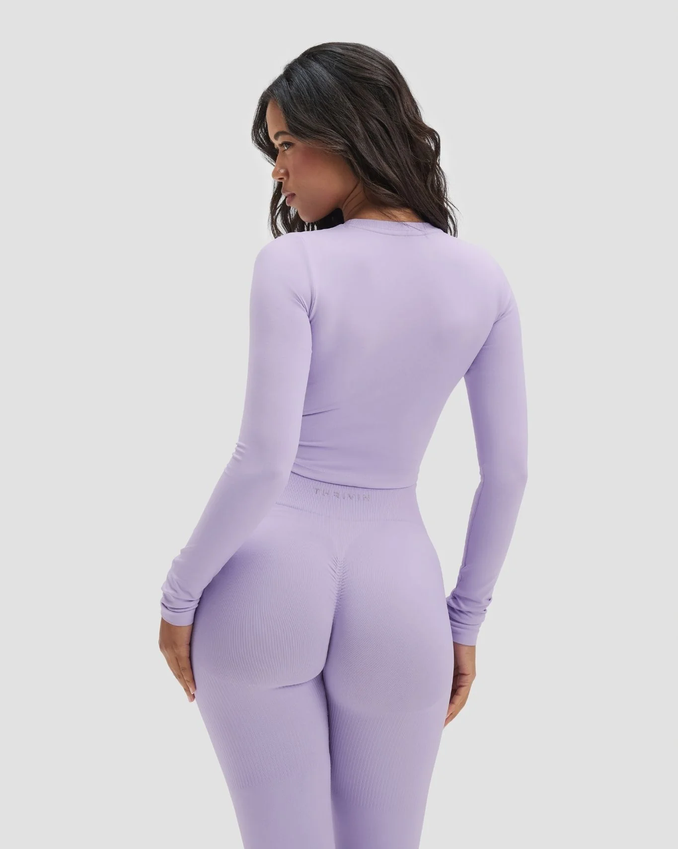 Elevate™ Compression Long Sleeve Top | Lilac - Image 2