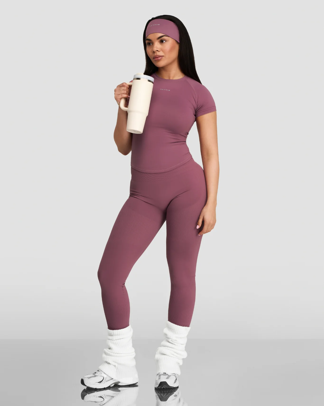 Elevate™ Compression T-Shirt | Orchid Mauve - Image 6