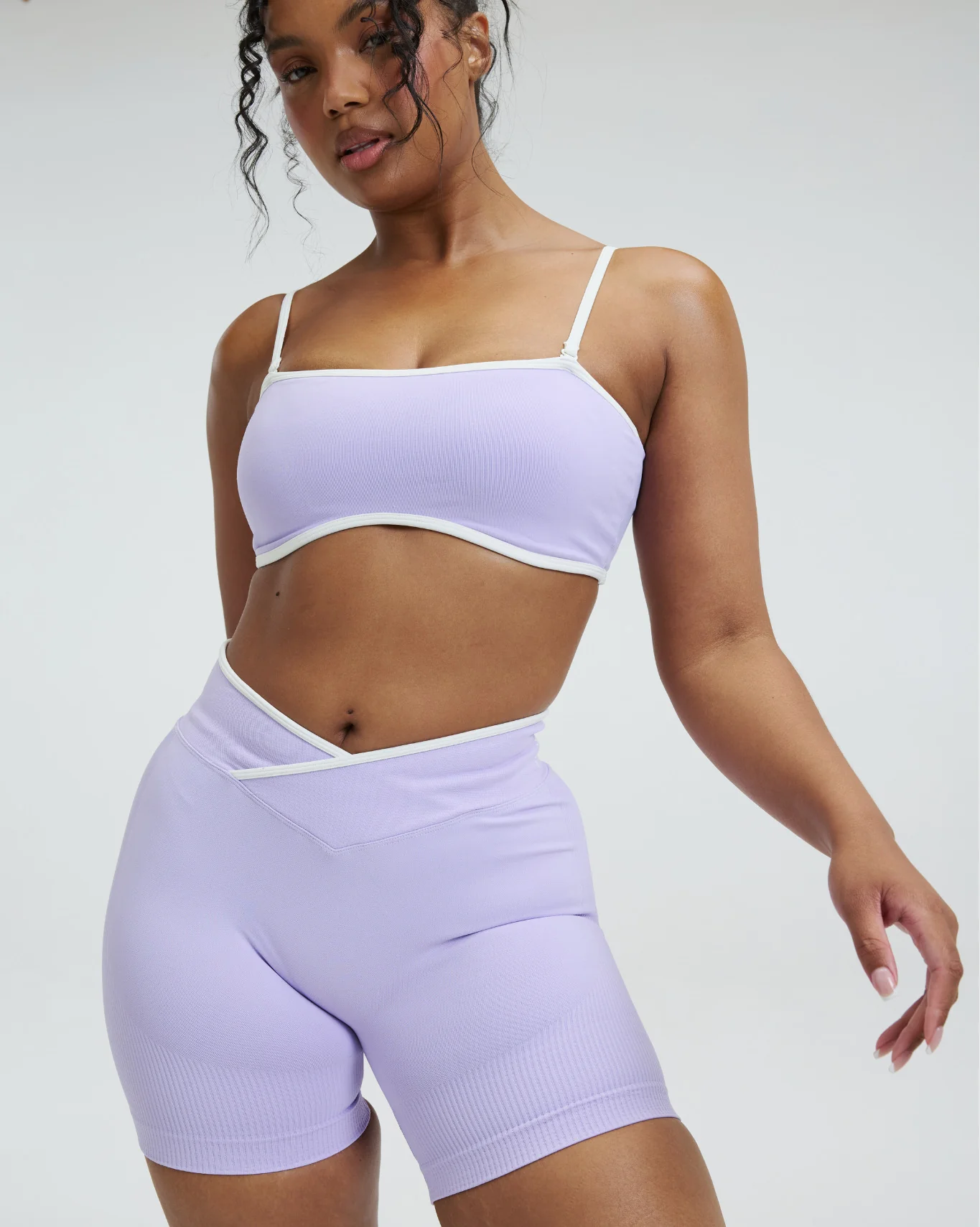 Elevate™ Outline Bandeau Bra | Lilac - Image 3