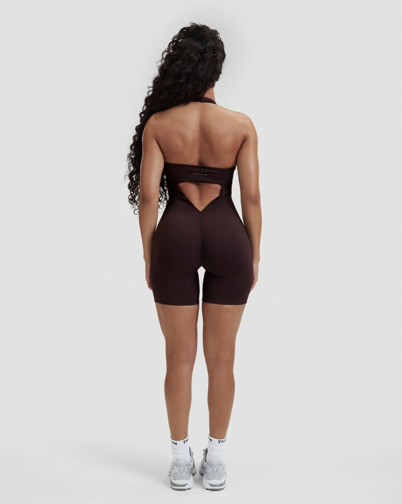 Elevate™ Sculpting Halterneck All In One | Coffee - Image 5