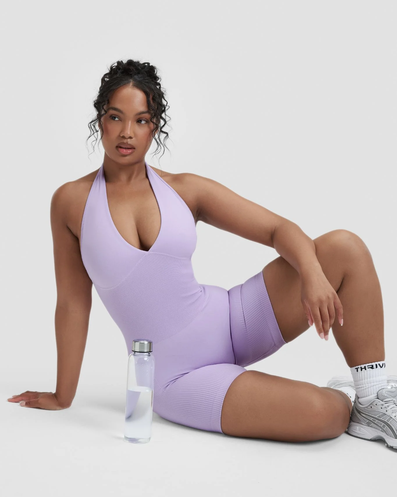 Elevate™ Sculpting Halterneck All In One | Lilac - Image 3