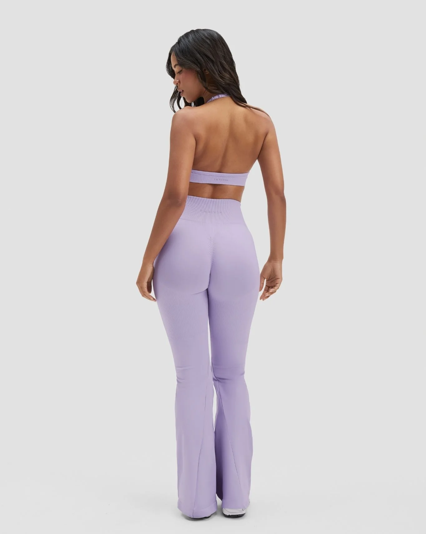 Elevate™ Sculpting High Waist Flare Leggings | Lilac - Image 4
