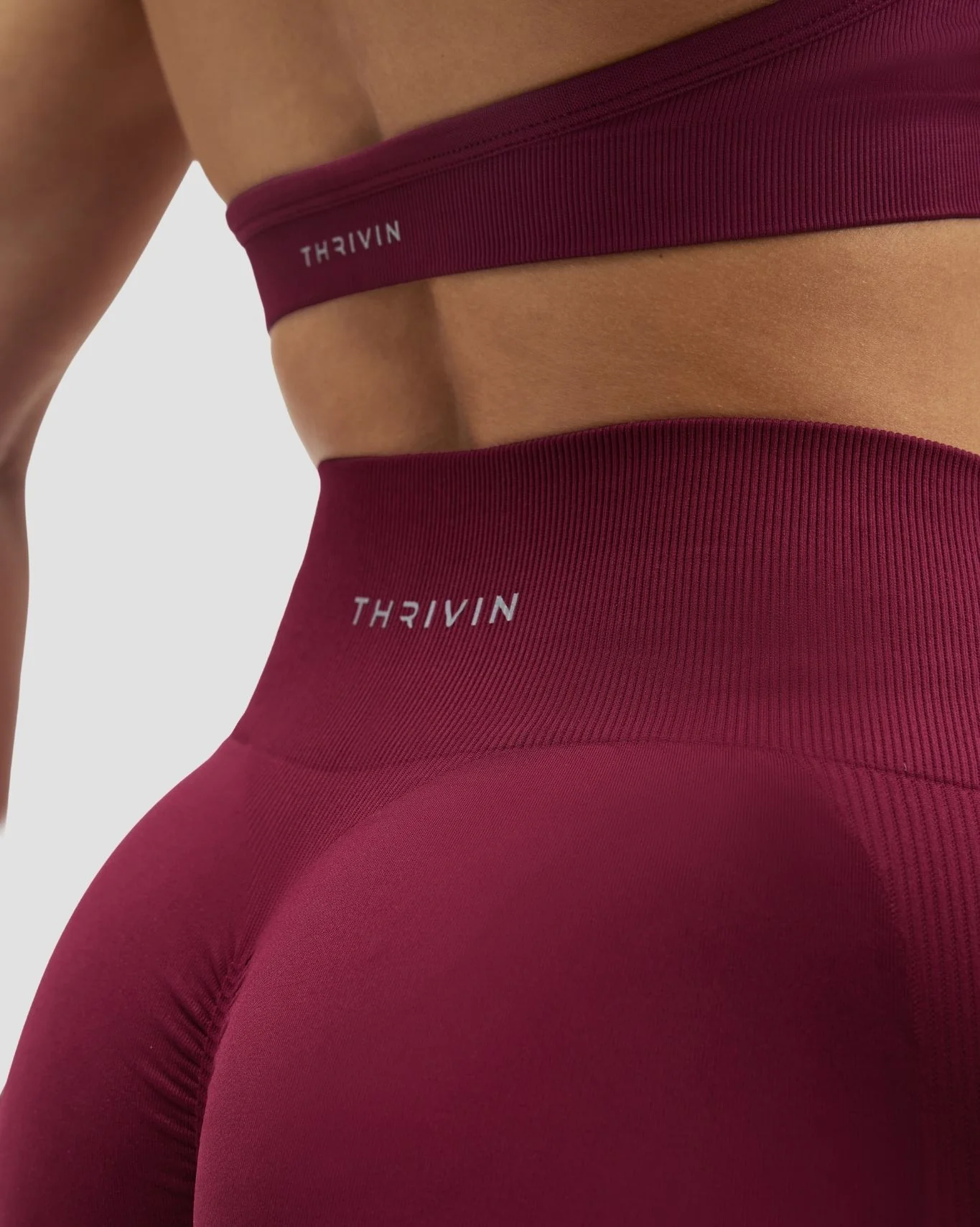 Elevate™ Sculpting High Waist Scrunch Leggings | Cherry Berry - Image 5