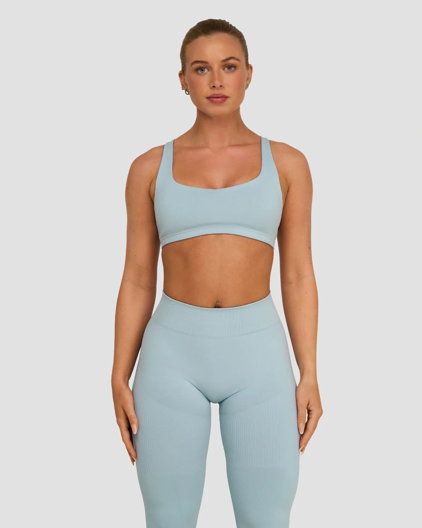 Elevate™ Sculpting Medium Impact Multiway Bra | Blue Haze - Image 3