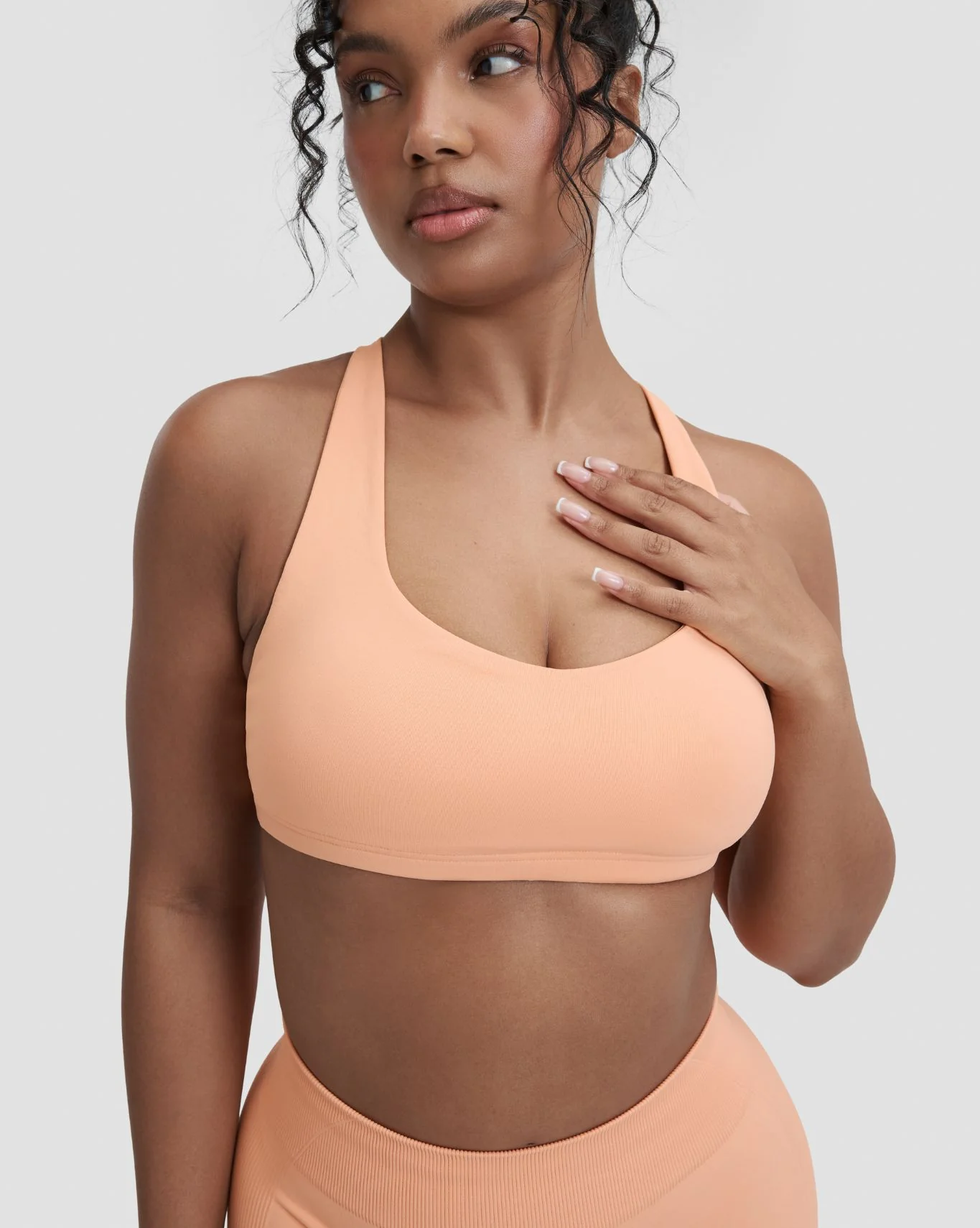 Elevate™ Sculpting Medium Impact Multiway Bra | Melon Ice - Image 4