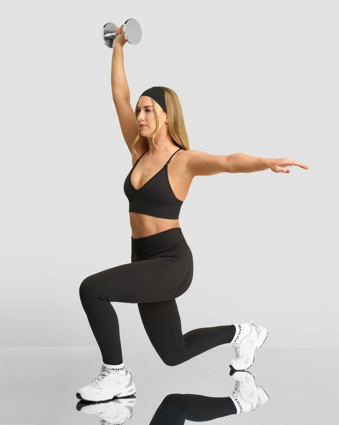 Elevate™ Sculpting Mid Waist Scrunch Leggings | Charcoal Grey - Image 3