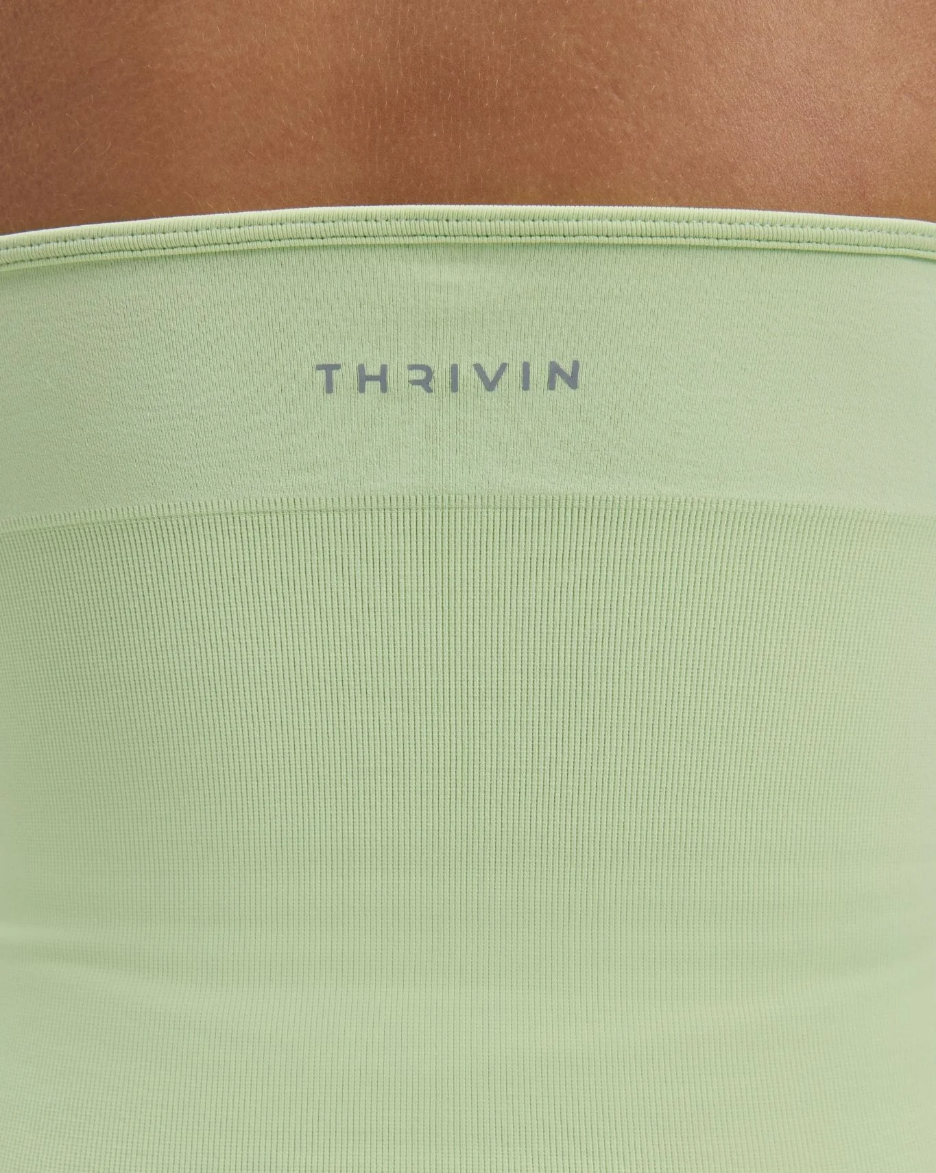 Elevate™ Sculpting Seamless Halterneck Top | Pistachio Green - Image 6