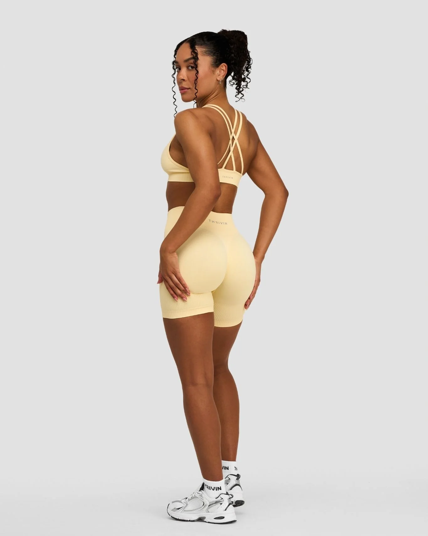 Elevate™ Sculpting Seamless High Apex Bra | Golden Butter - Image 6