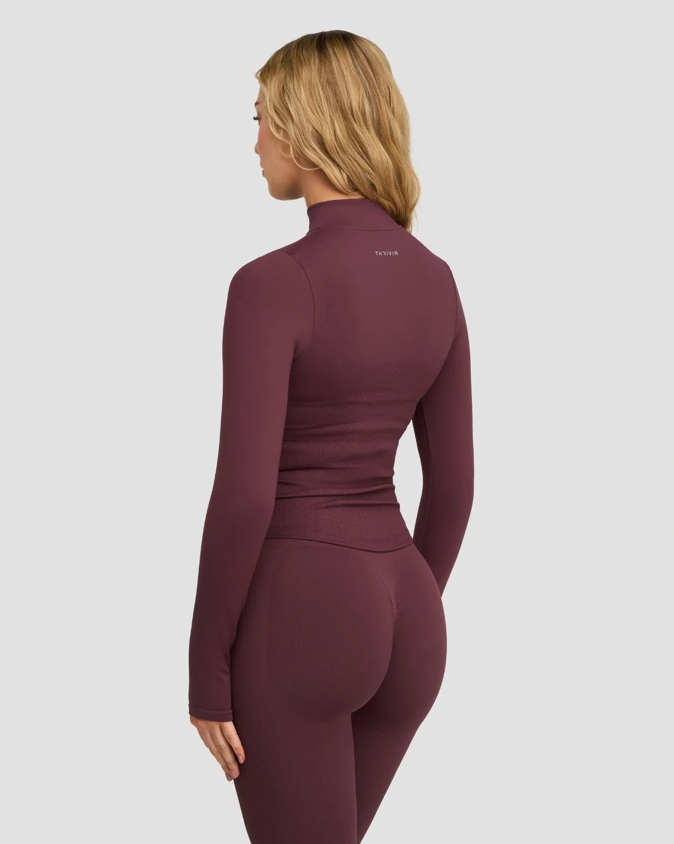 Elevate™ Sculpting Seamless Jacket | Dark Mauve - Image 4