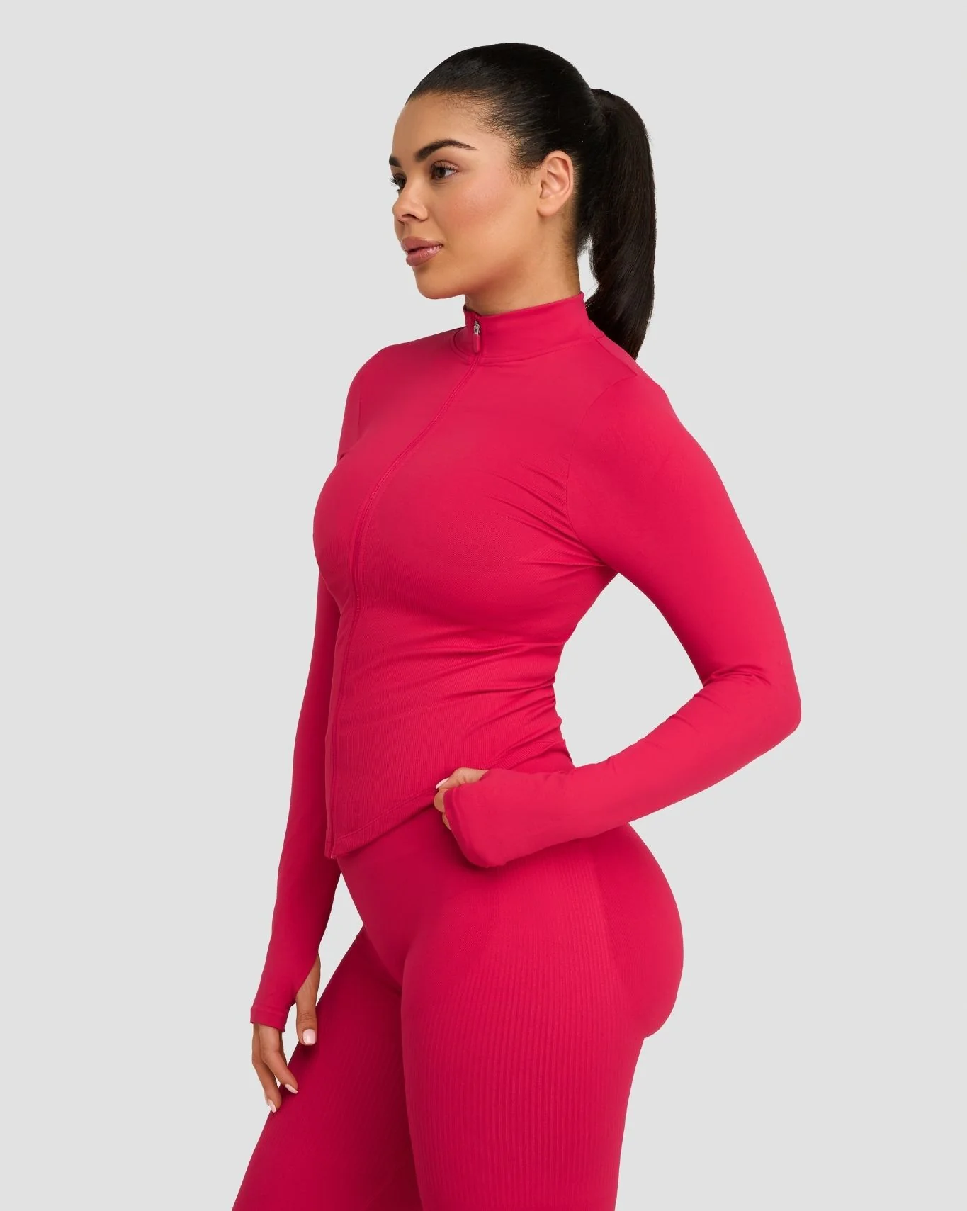 Elevate™ Sculpting Seamless Jacket | Strawberry - Image 3