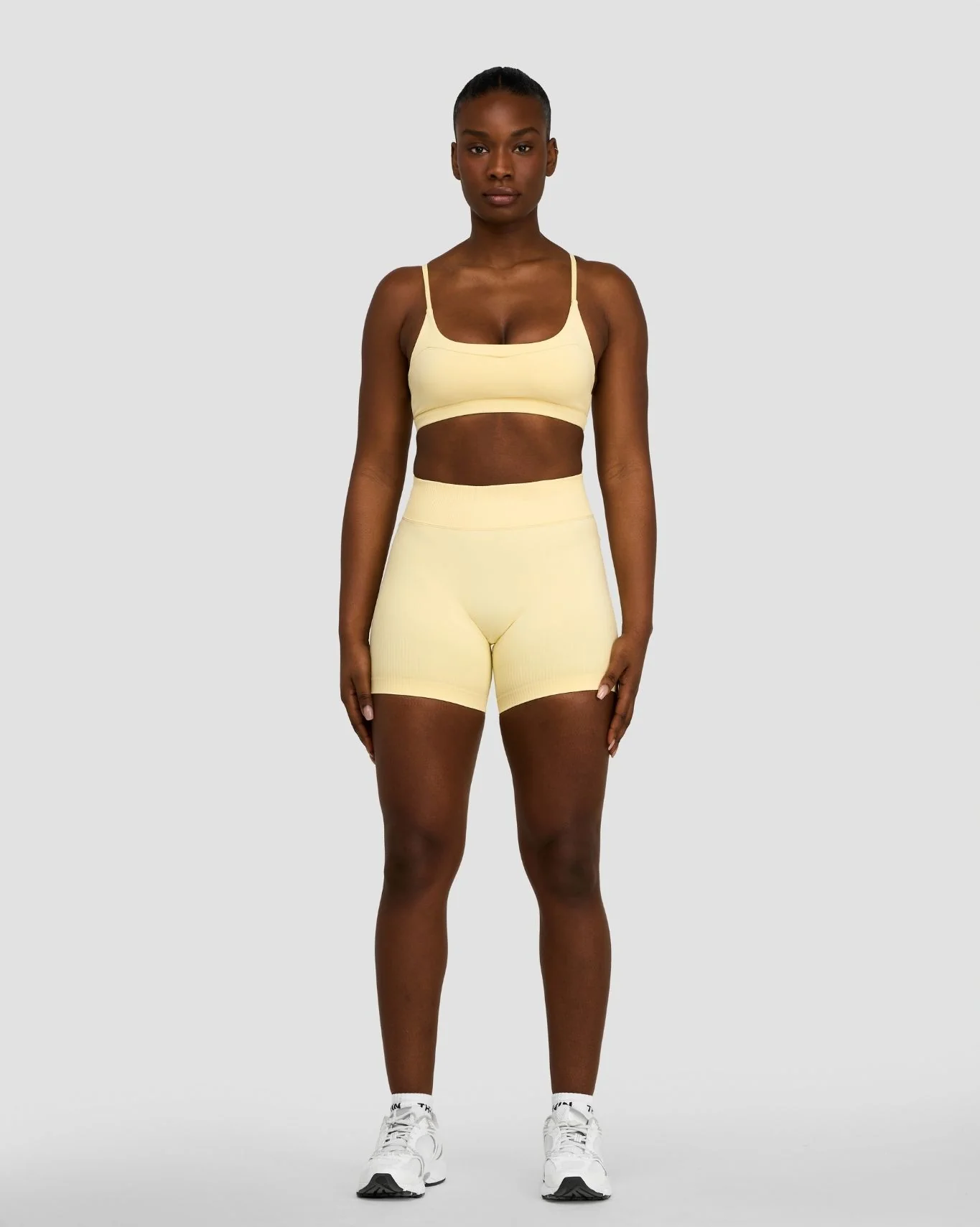 Elevate™ Sculpting Seamless Scoop Neck Bra | Golden Butter - Image 6