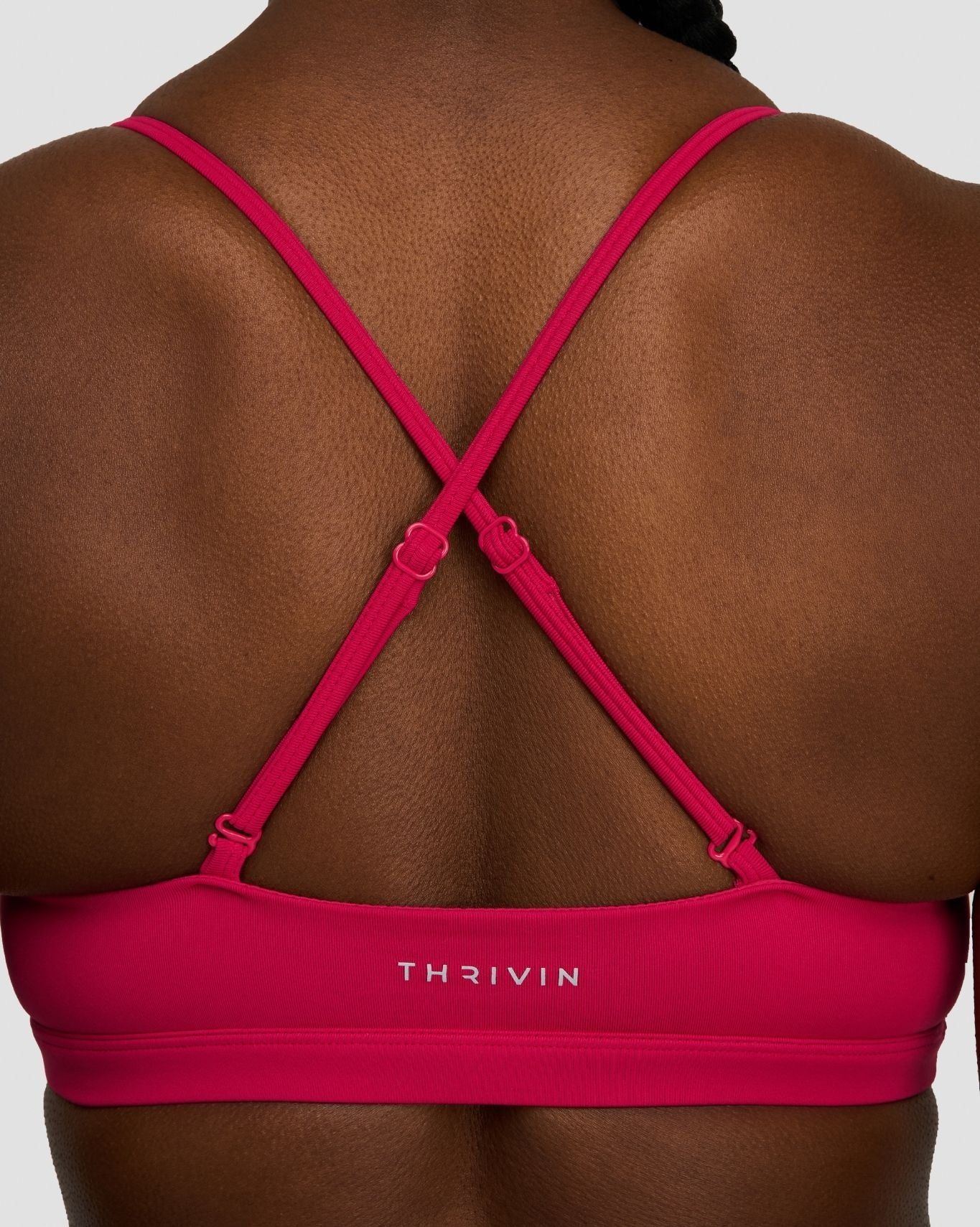 Elevate™ Sculpting Seamless Scoop Neck Bra | Strawberry - Image 6