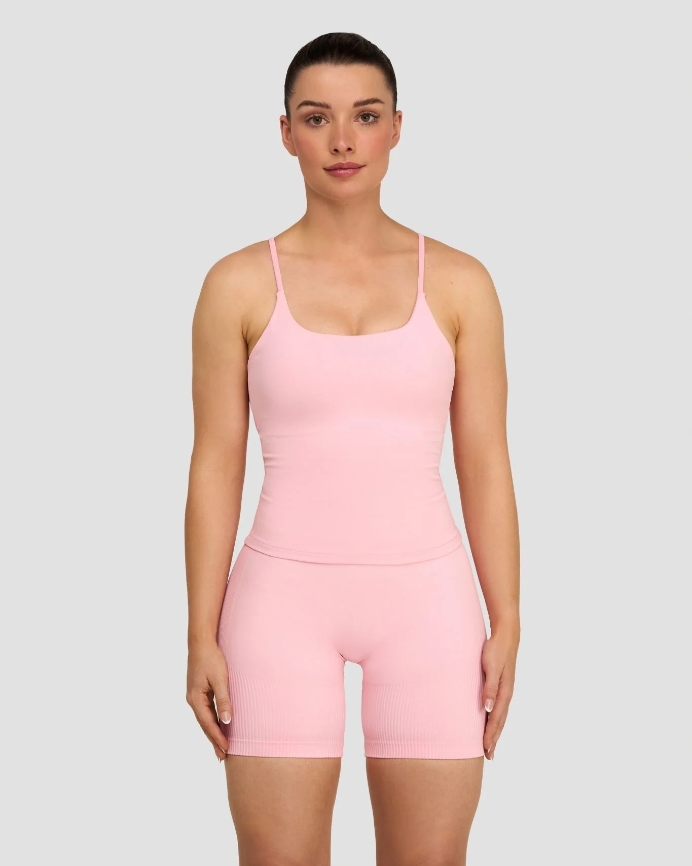 Elevate™ Sculpting Seamless Scoop Neck Cami | Cotton Pink - Image 4