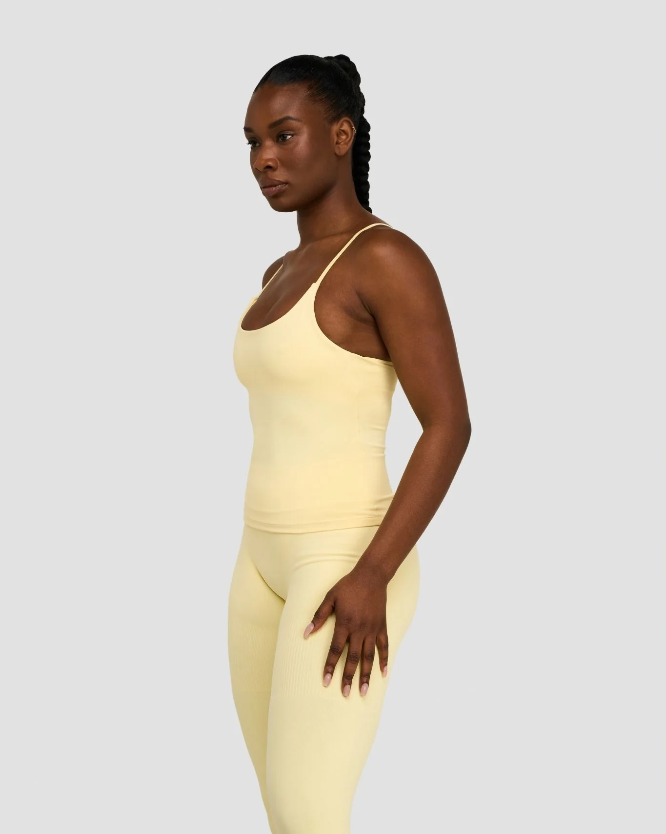 Elevate™ Sculpting Seamless Scoop Neck Cami | Golden Butter - Image 4