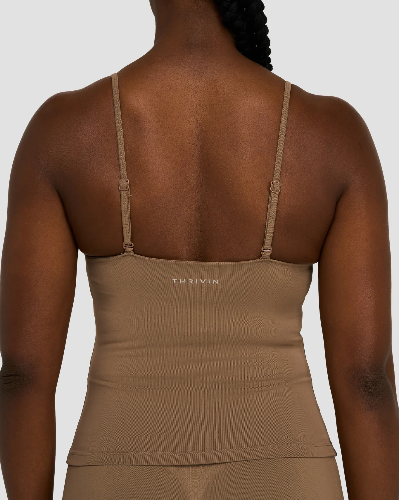 Elevate™ Sculpting Seamless Scoop Neck Cami | Toffee - Image 5